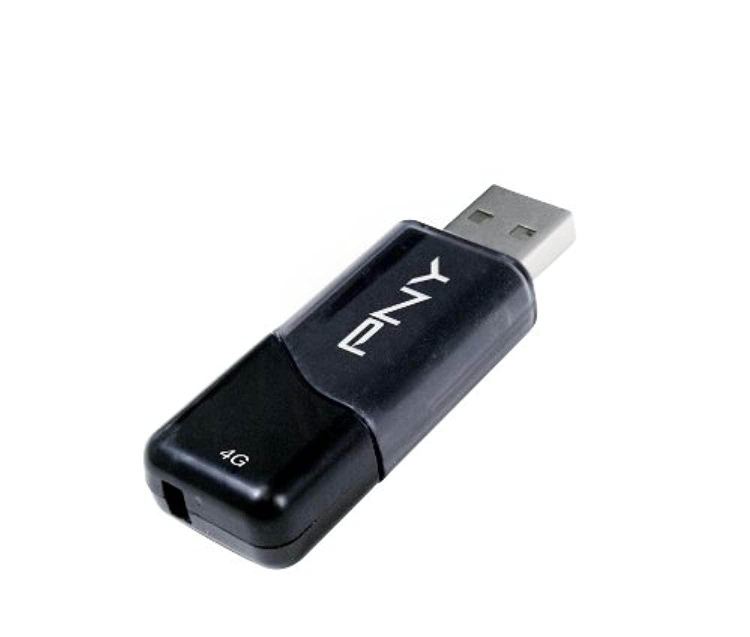 pny attache iii 4 gb usb 2.0 flash drive pfd4gbatt03ge black