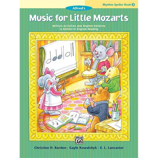 Alfred Music for Little Mozarts: Rhythm Speller, Book 2