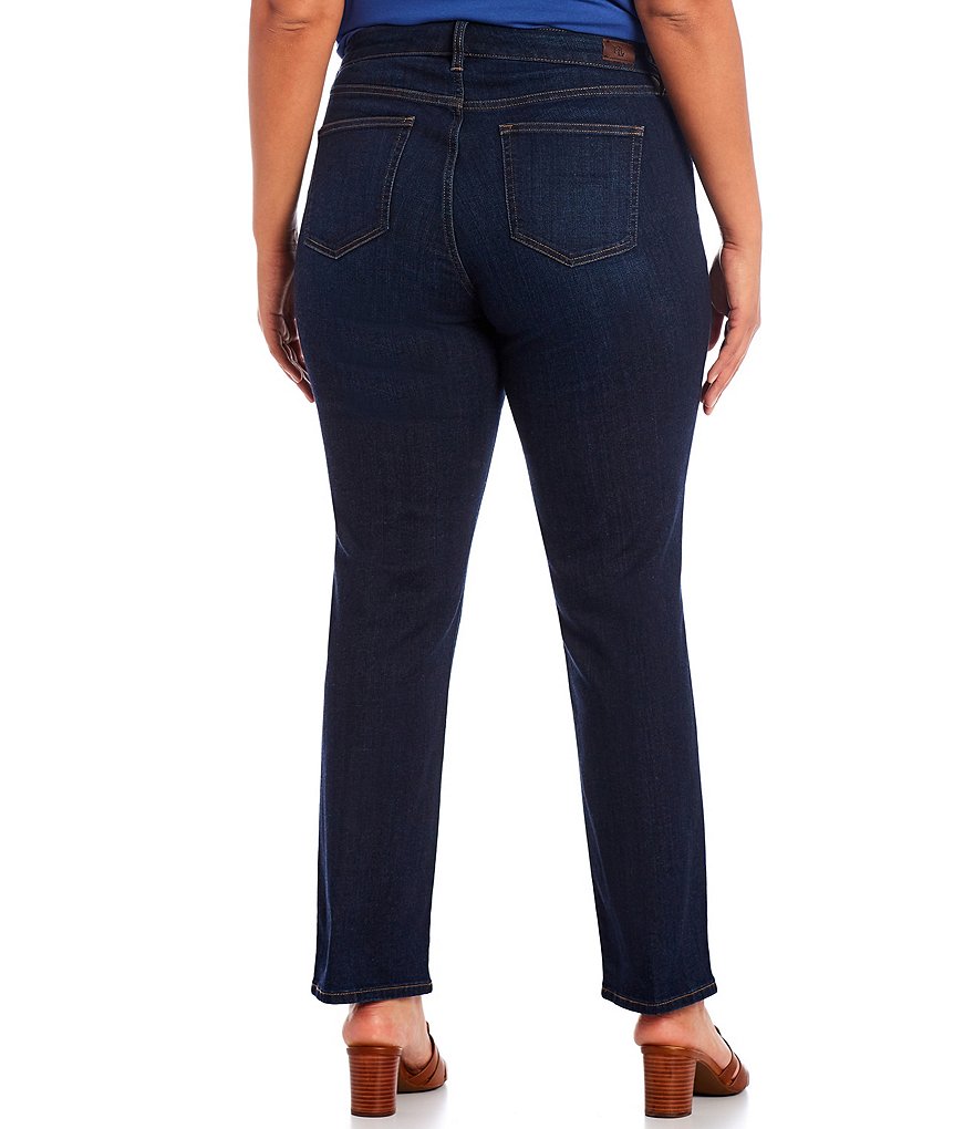 Lauren Ralph Lauren Plus Size Modern Straight Leg Curvy Jeans