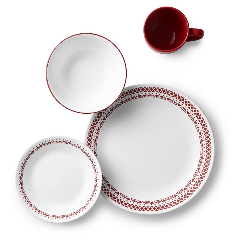 Corelle Classic 16pc Glass Cordoba Dinnerware Set