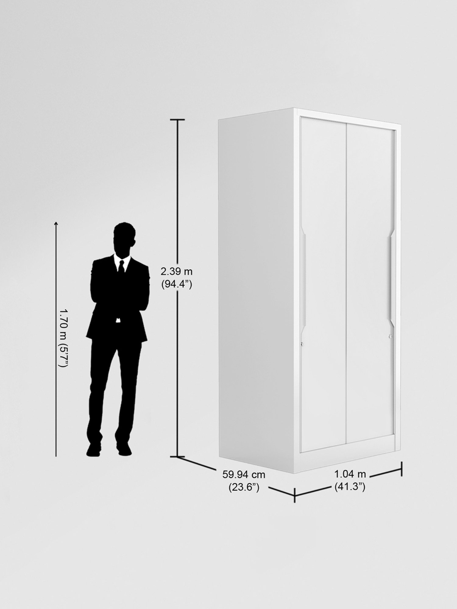 Home Basics 5 Dual Hook Chrome Plated Steel Over the Door Hanging Rack