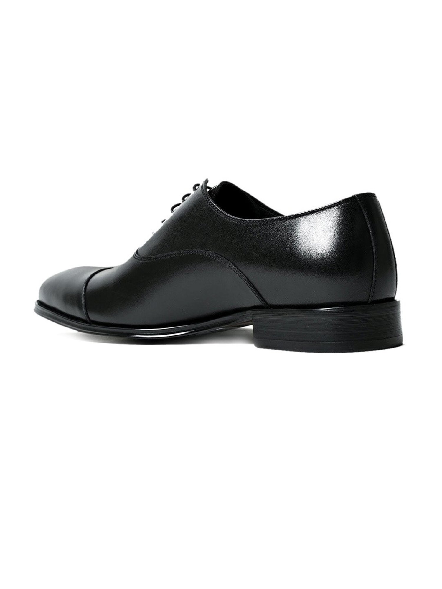 Cobblerz Men's Black Oxford Shoes