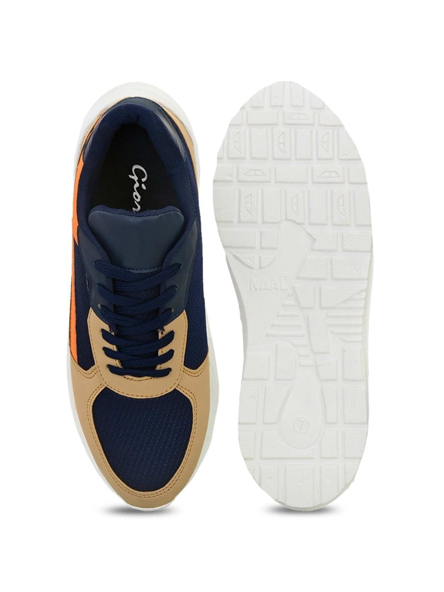 Giorgio Men's Blue Casual Sneakers