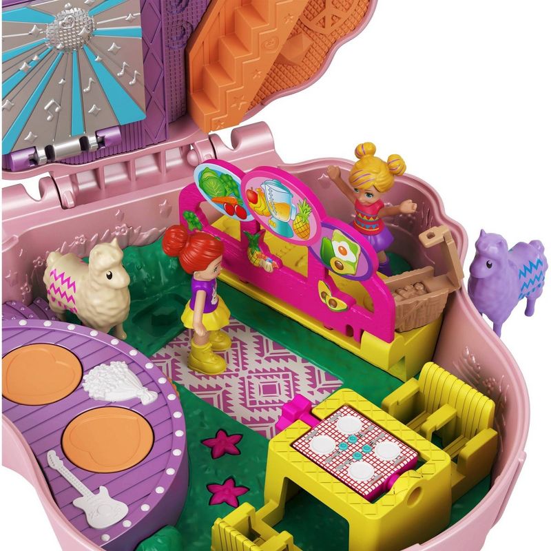 Polly Pocket Micro Llama Music Party Compact Playset