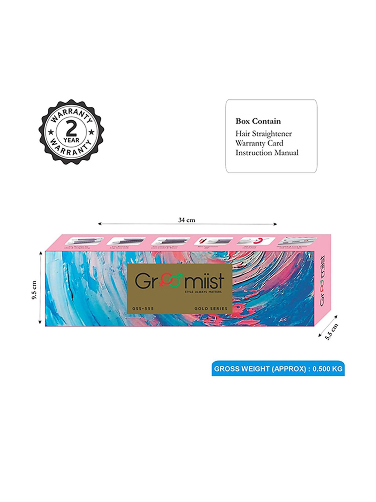 HNK Frizz Hair Crimper (Green)