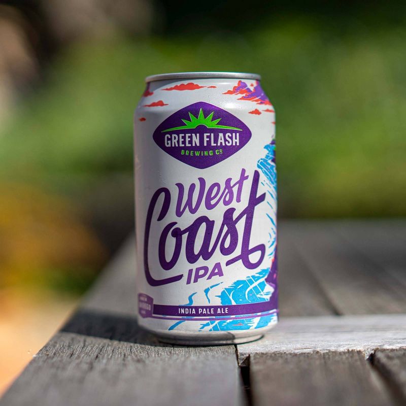Green Flash West Coast IPA Beer - 6pk/12 fl oz Cans