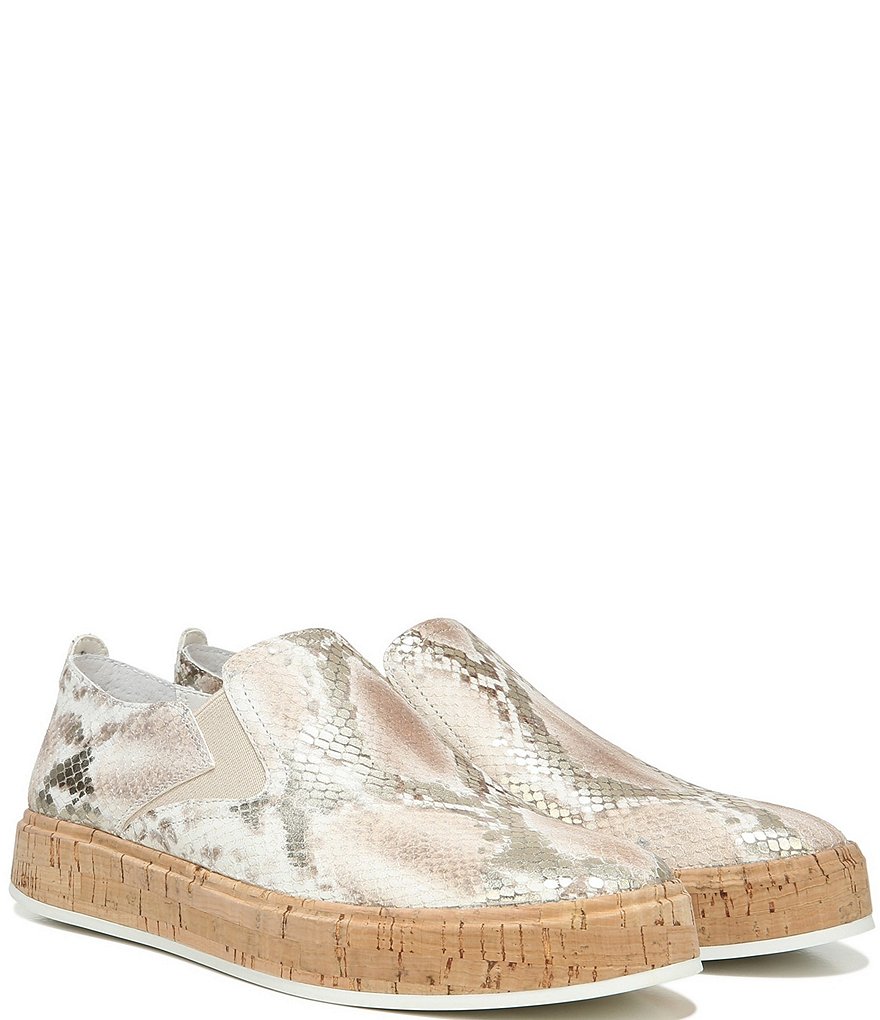 Sarto By Franco Sarto Daine Metallic Snake Leather Sneakers