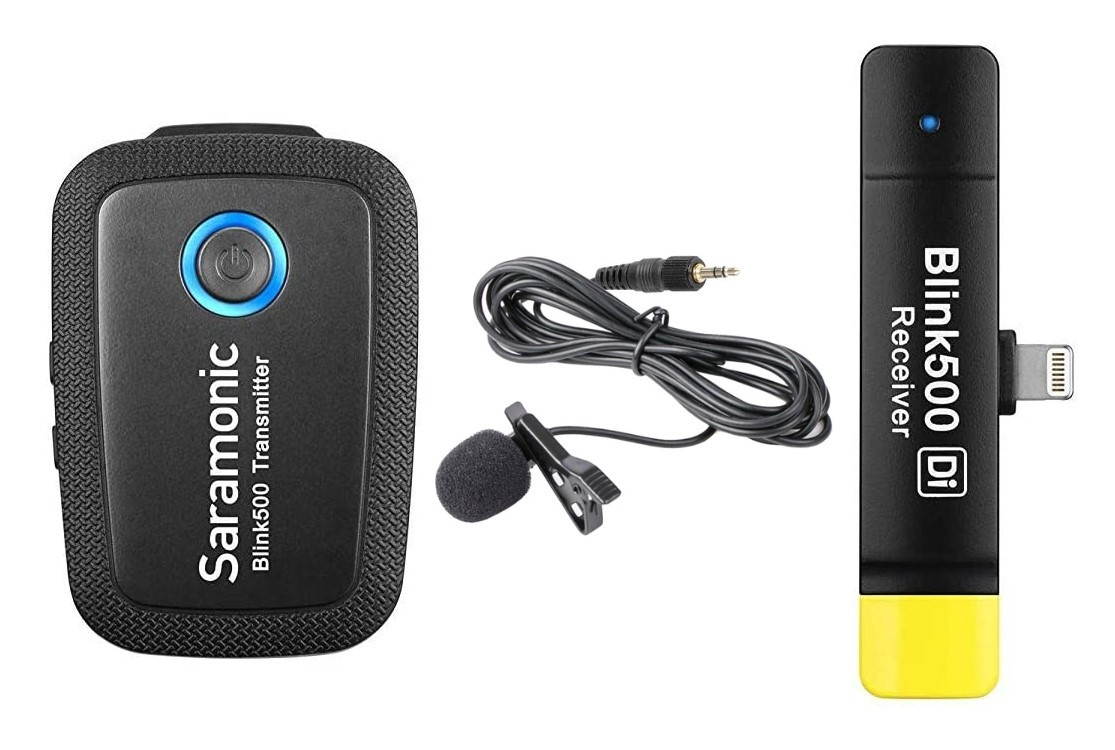 Saramonic Blink 500 B3 Digital Wireless Omni Lavalier Microphone System for Lightning iOS Devices (6971008024531)