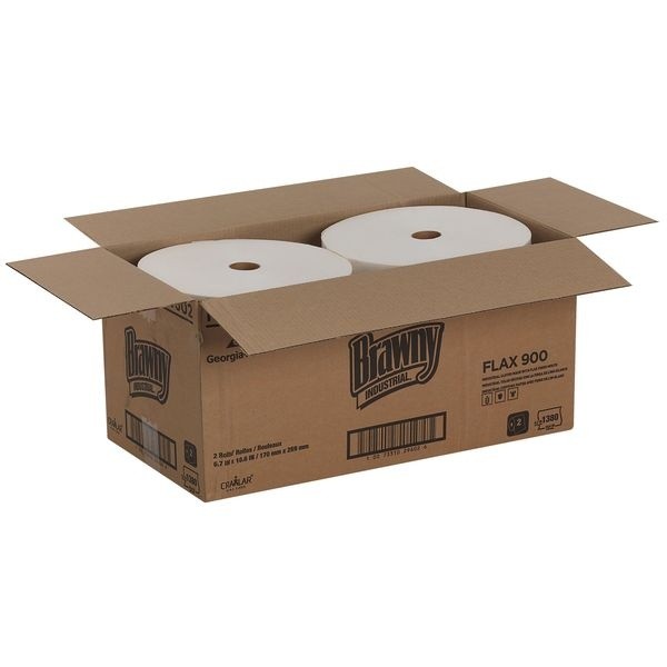 GEORGIA-PACIFIC 29602 Disposable Wipes Flax Fiber 10.6" x 6.7", White, 690
