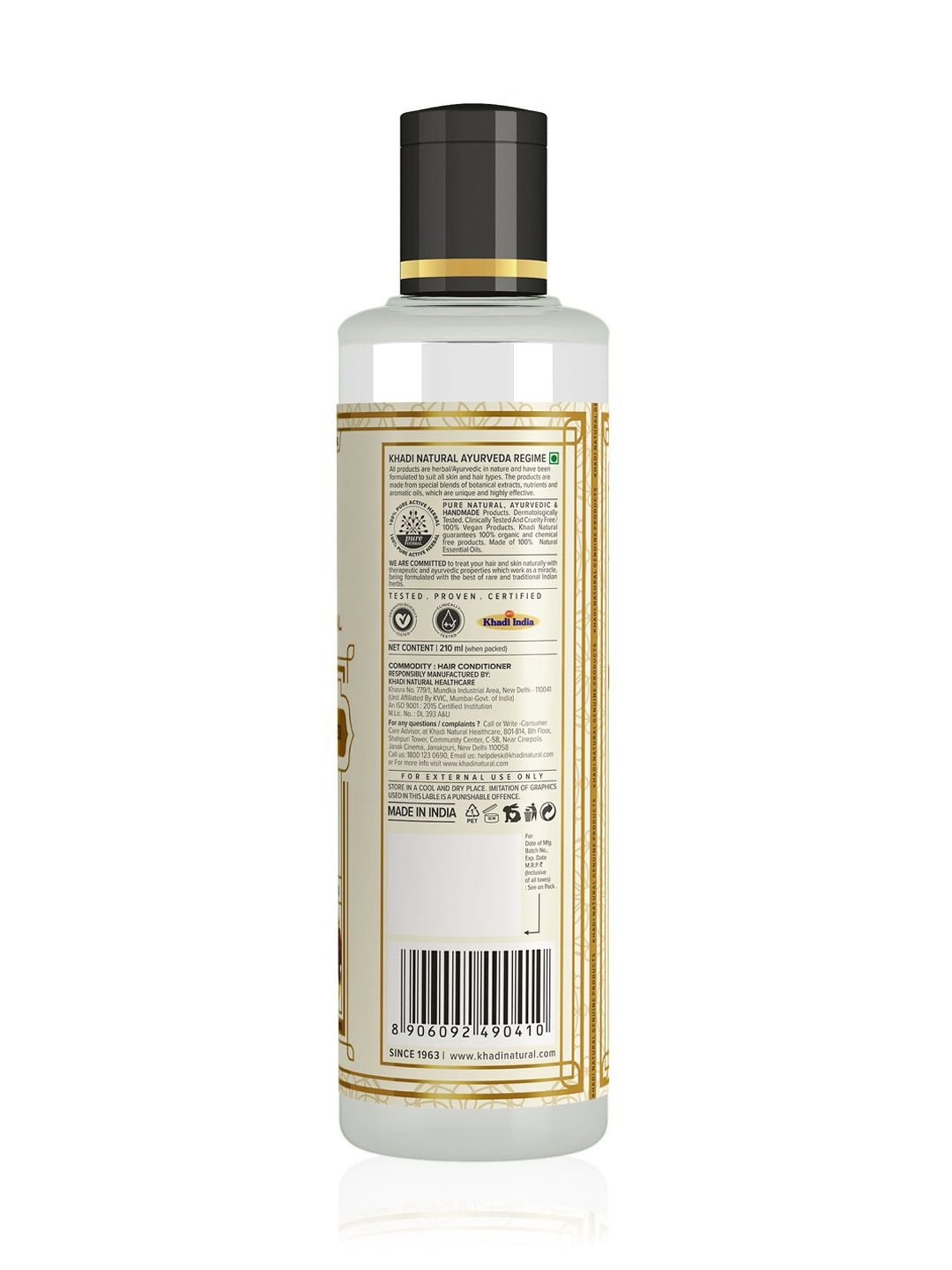 Khadi Natural Shikakai & Honey Hair Conditioner - 210 ml