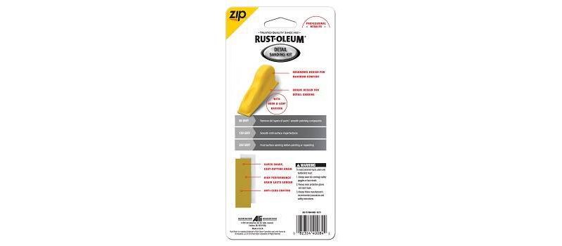 Rust-Oleum Micro Zip Interior Paint Project Kit Yellow