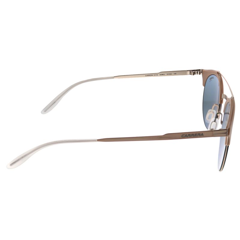 Carrera 141/S DDB Unisex Round Sunglasses Gold Copper 51mm