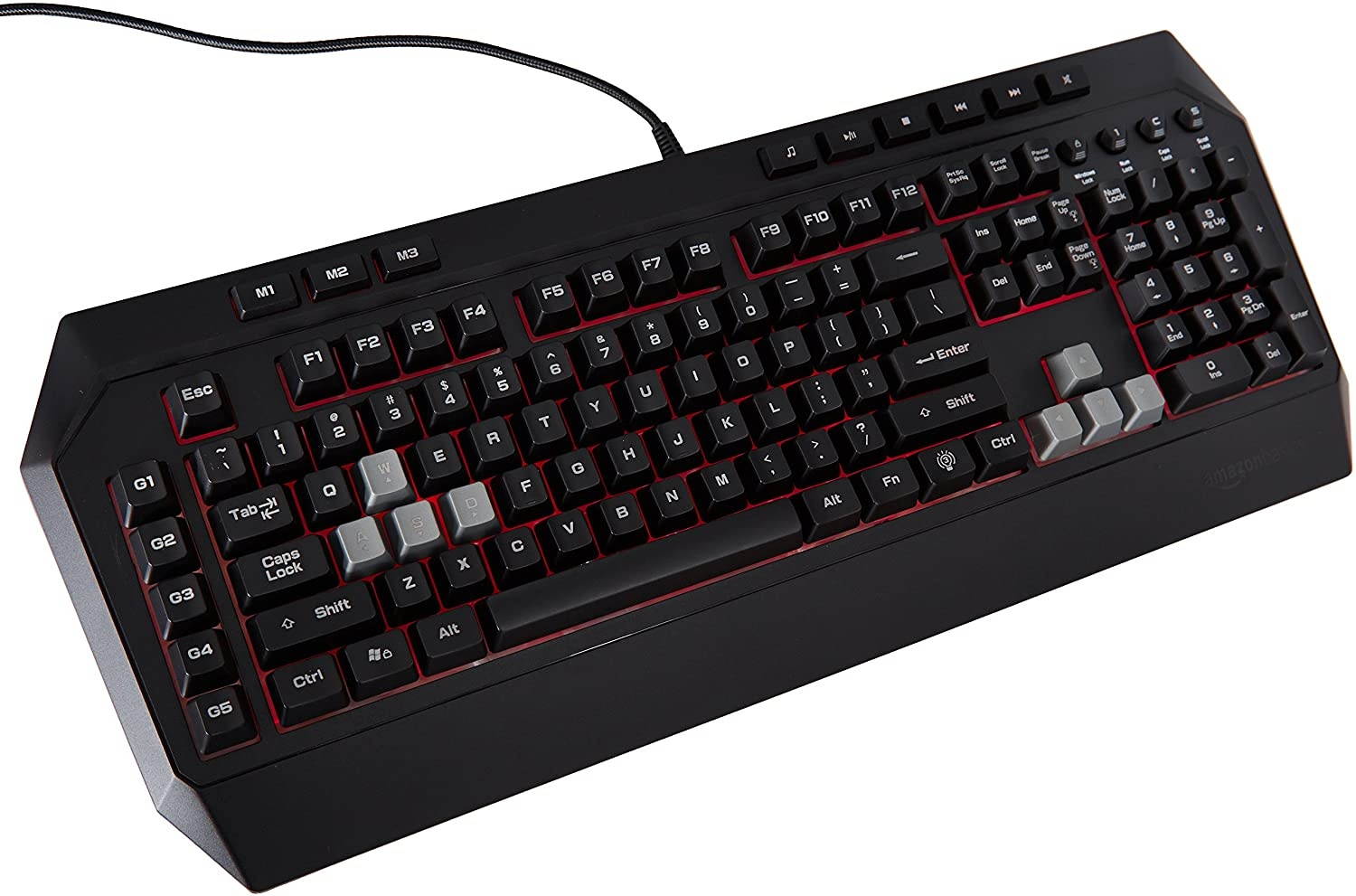 AmazonBasics Mechanical Feel Gaming Keyboard