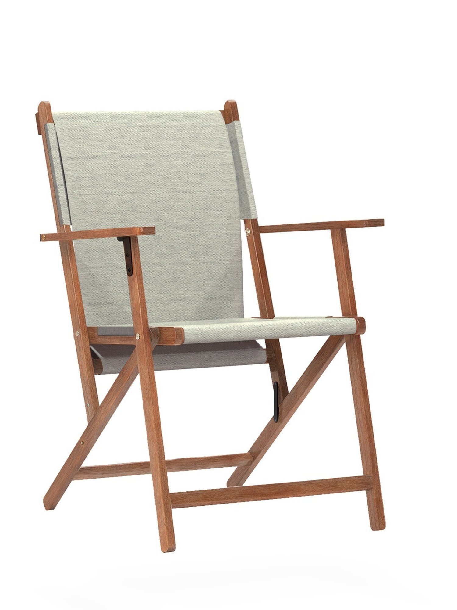 Chumbak Bistro Srilanka Solid Green Wood Folding Chair