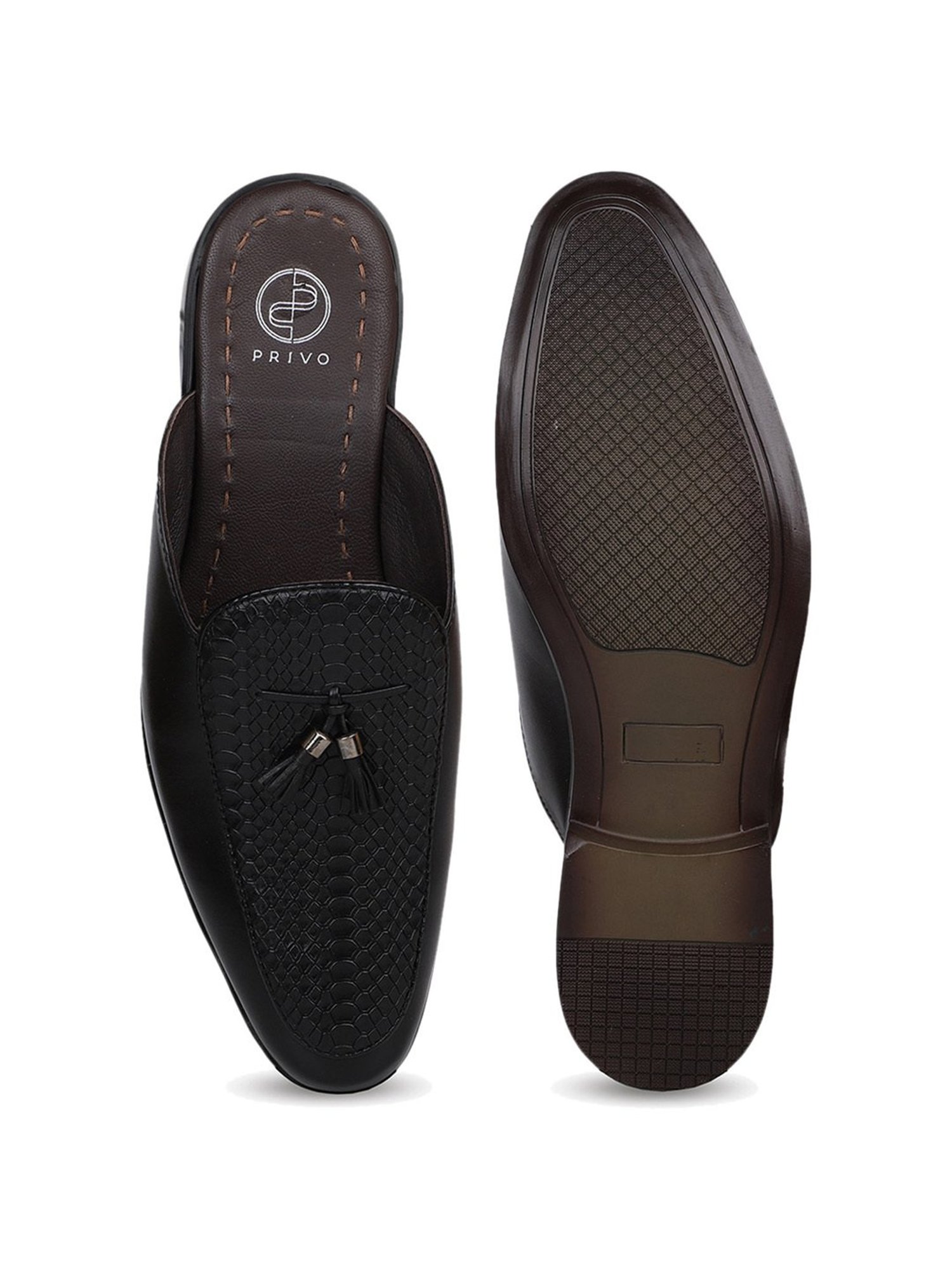 Privo by Inc.5 Men's Black Mule Shoes