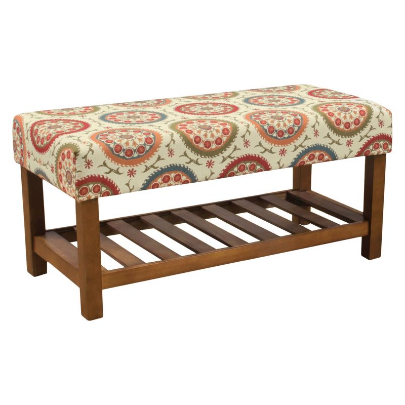 Suzzani Cocktail Bench - HomePop