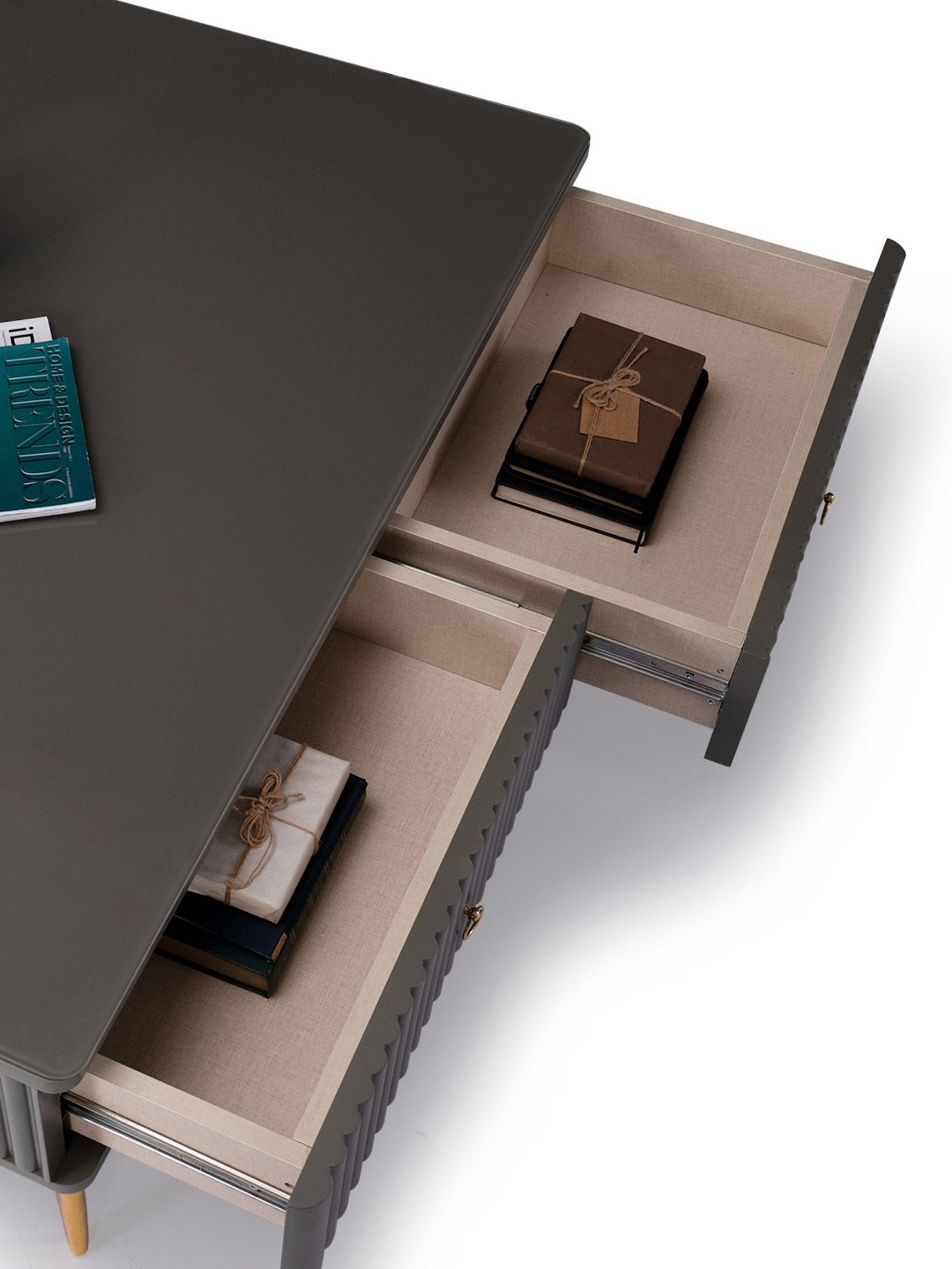 Artisans Rose Vote Hand-painted Multicolor Iron Ballot Box