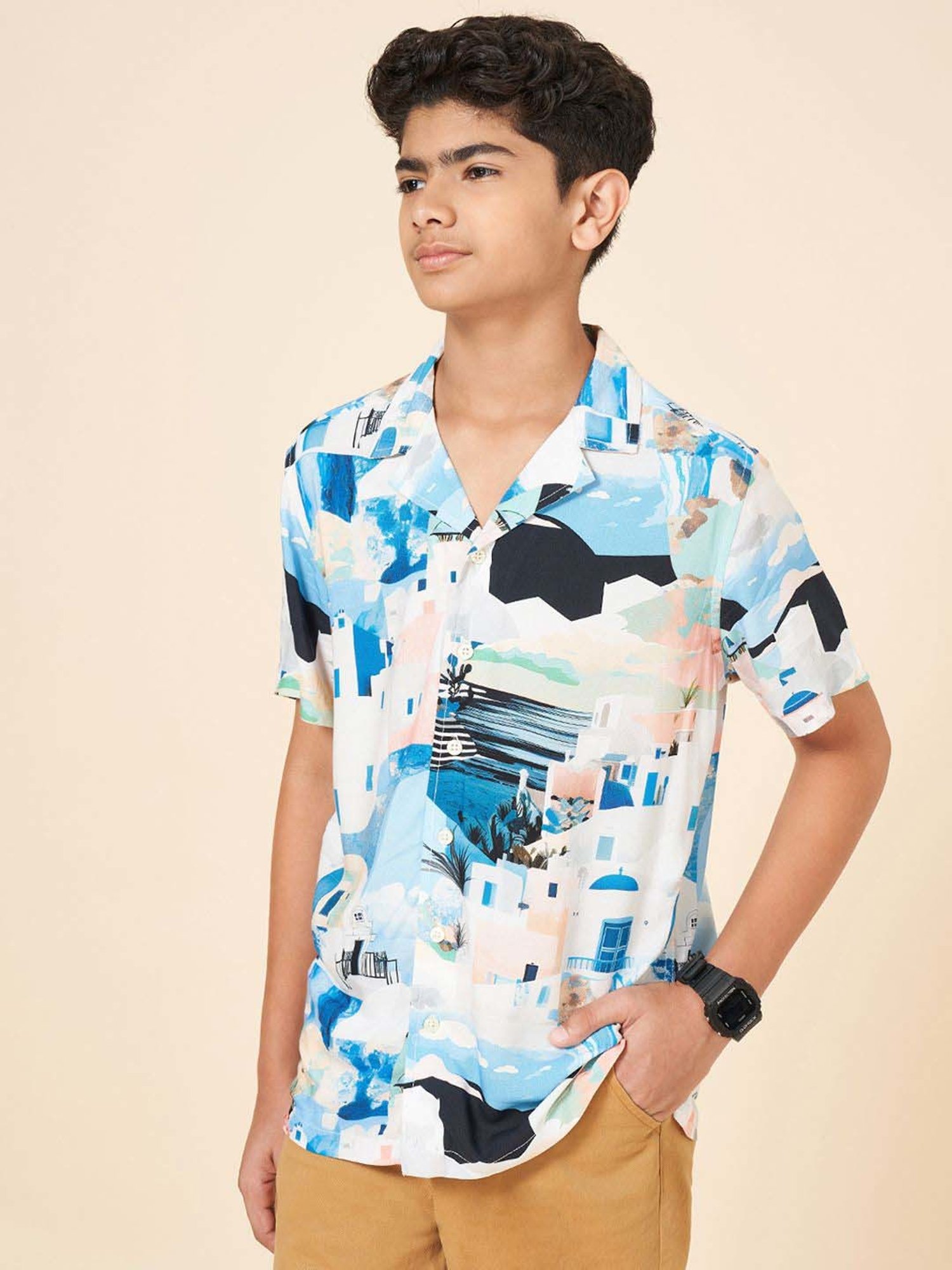 Coolsters by Pantaloons Boys Multicolor Printed Shirts