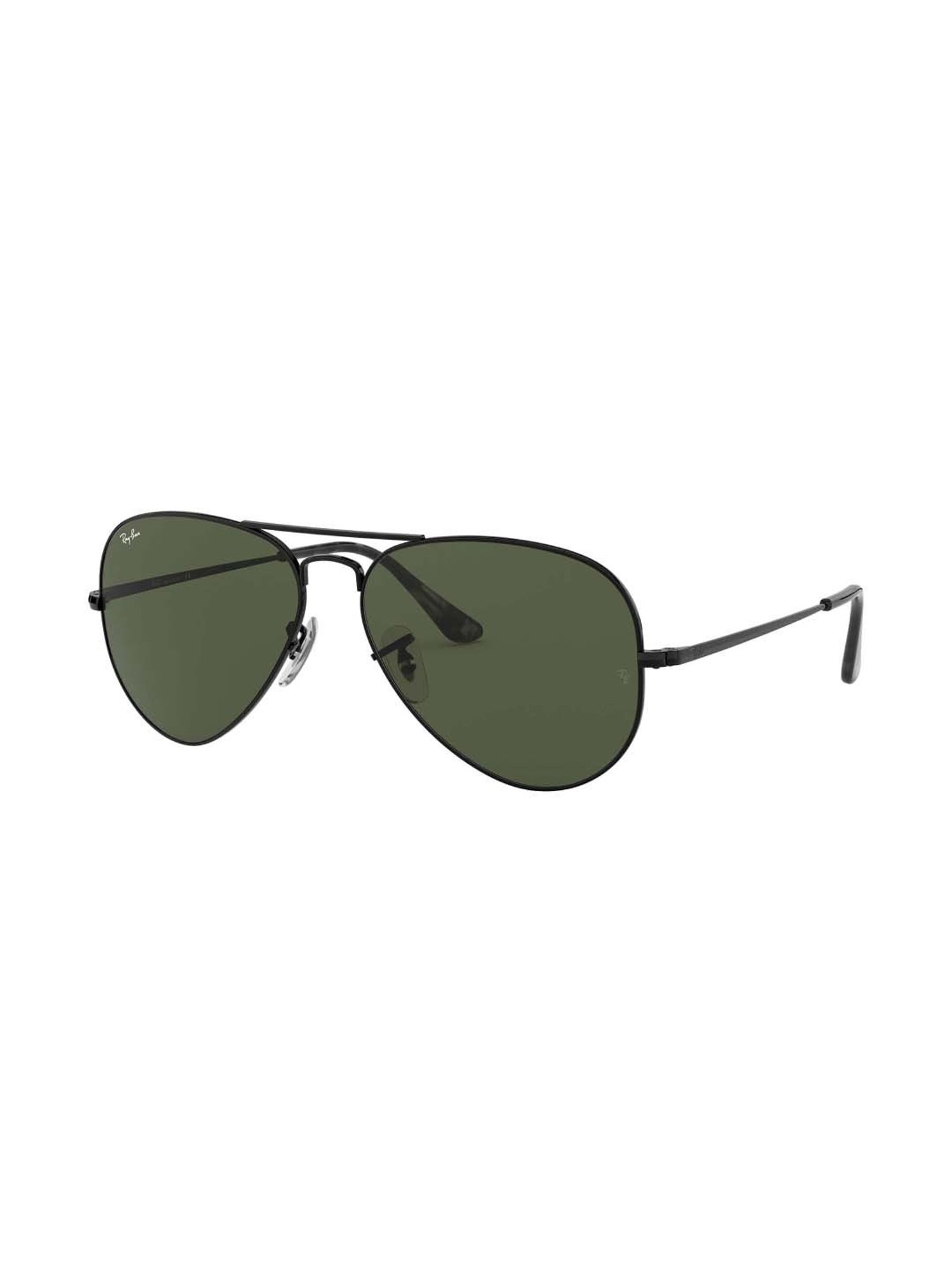 RAY-BAN Unisex UV Protected Green Lens Pilot Sunglasses - 0RB368991483155