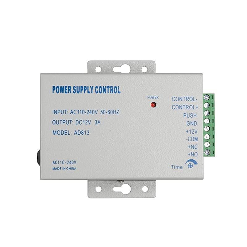 110-240VAC to 12VDC Power Supply Controller for Access Control System & Intercom Camera