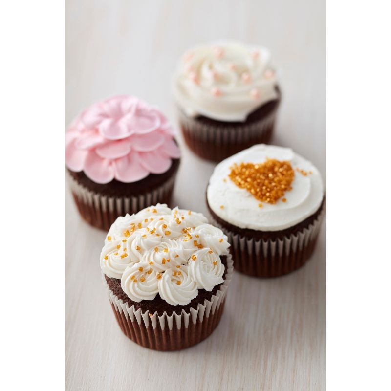 Wilton Gold, Silver and White Sugars - 3oz