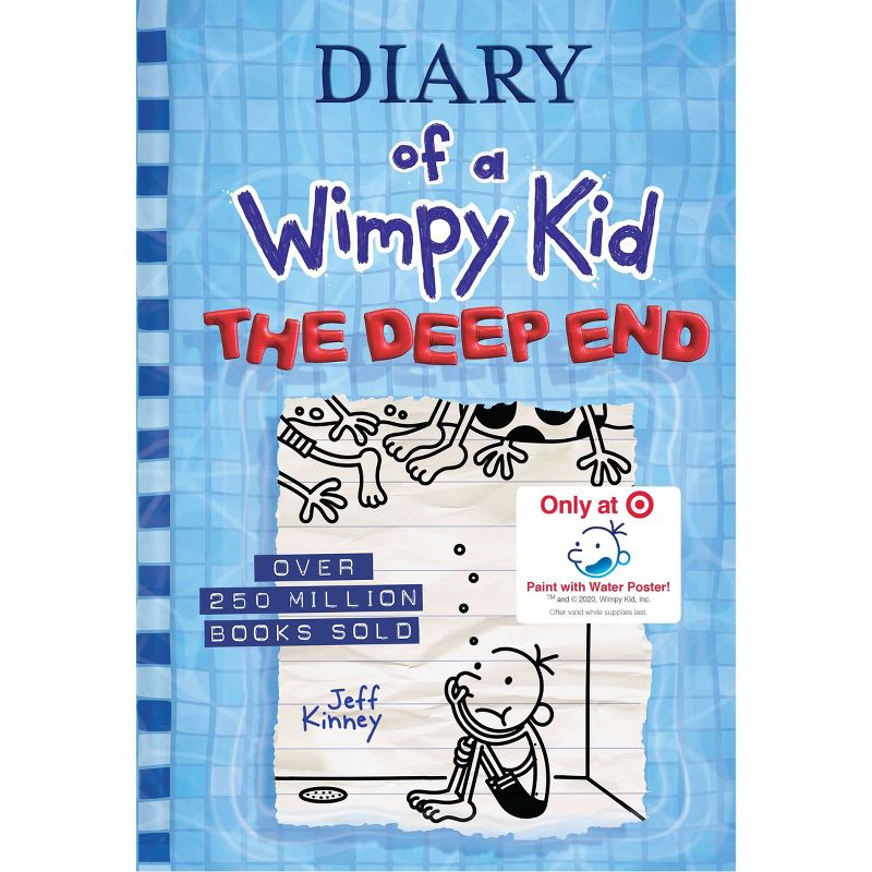 The Deep End: Diary of a Wimpy Kid Book #15 -  - by Jeff Kinney (Hardcover)