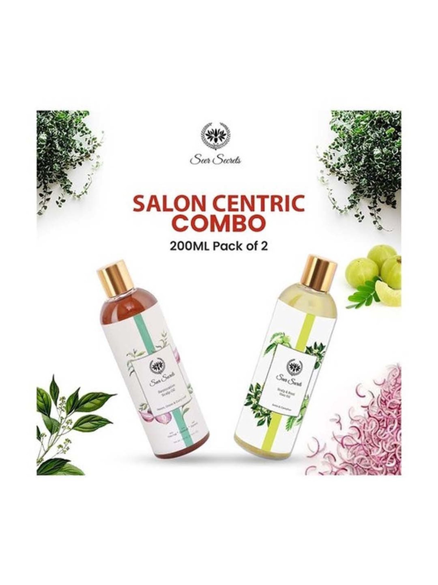 Cosmetofood Skinergy Bhring Amla Oil - 200 ml