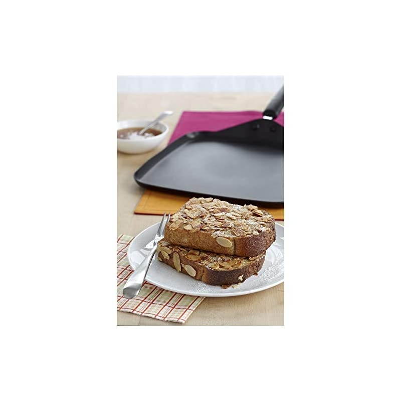 USA 10.5" Nonstick Premier Square Griddle Pan with Handle