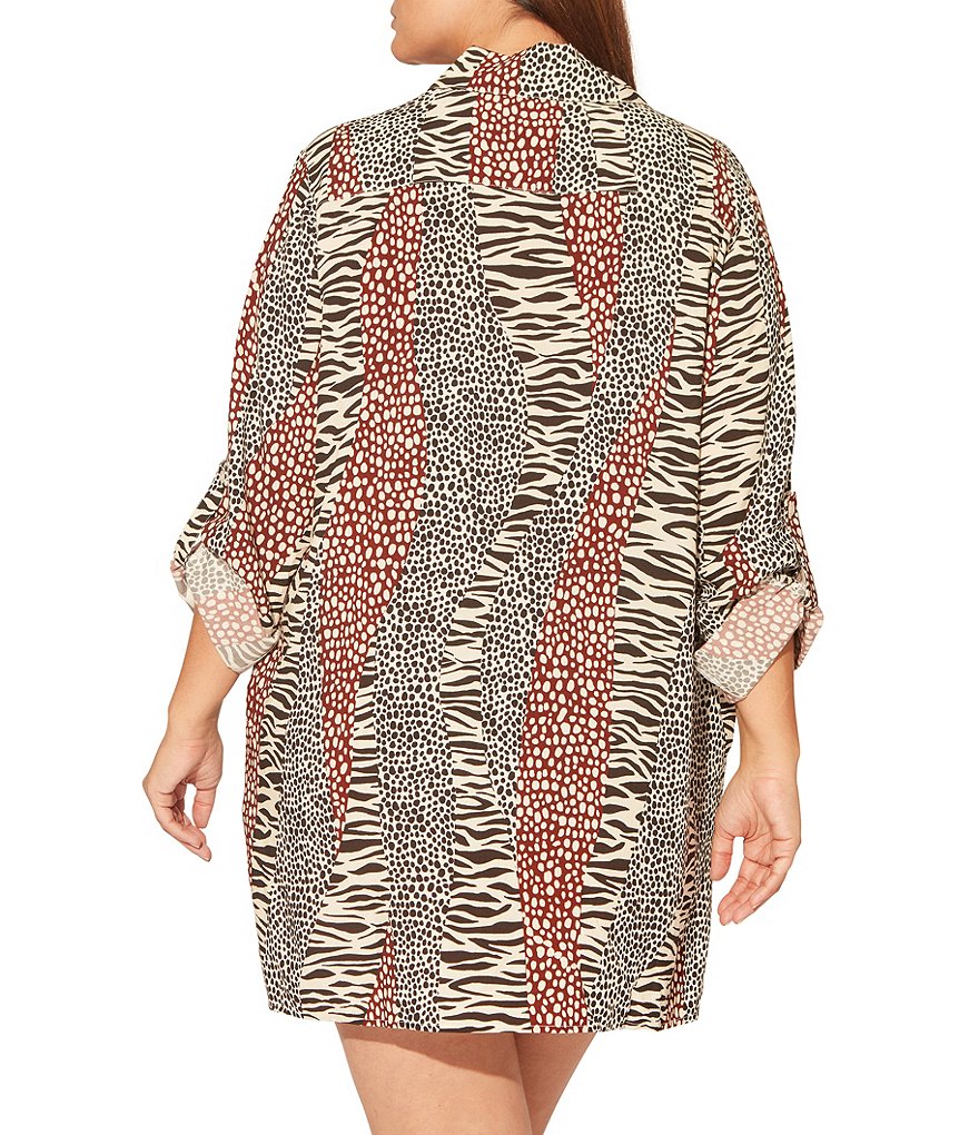 Magicsuit Plus Size Yvonne Control Fit One Piece Swimdress