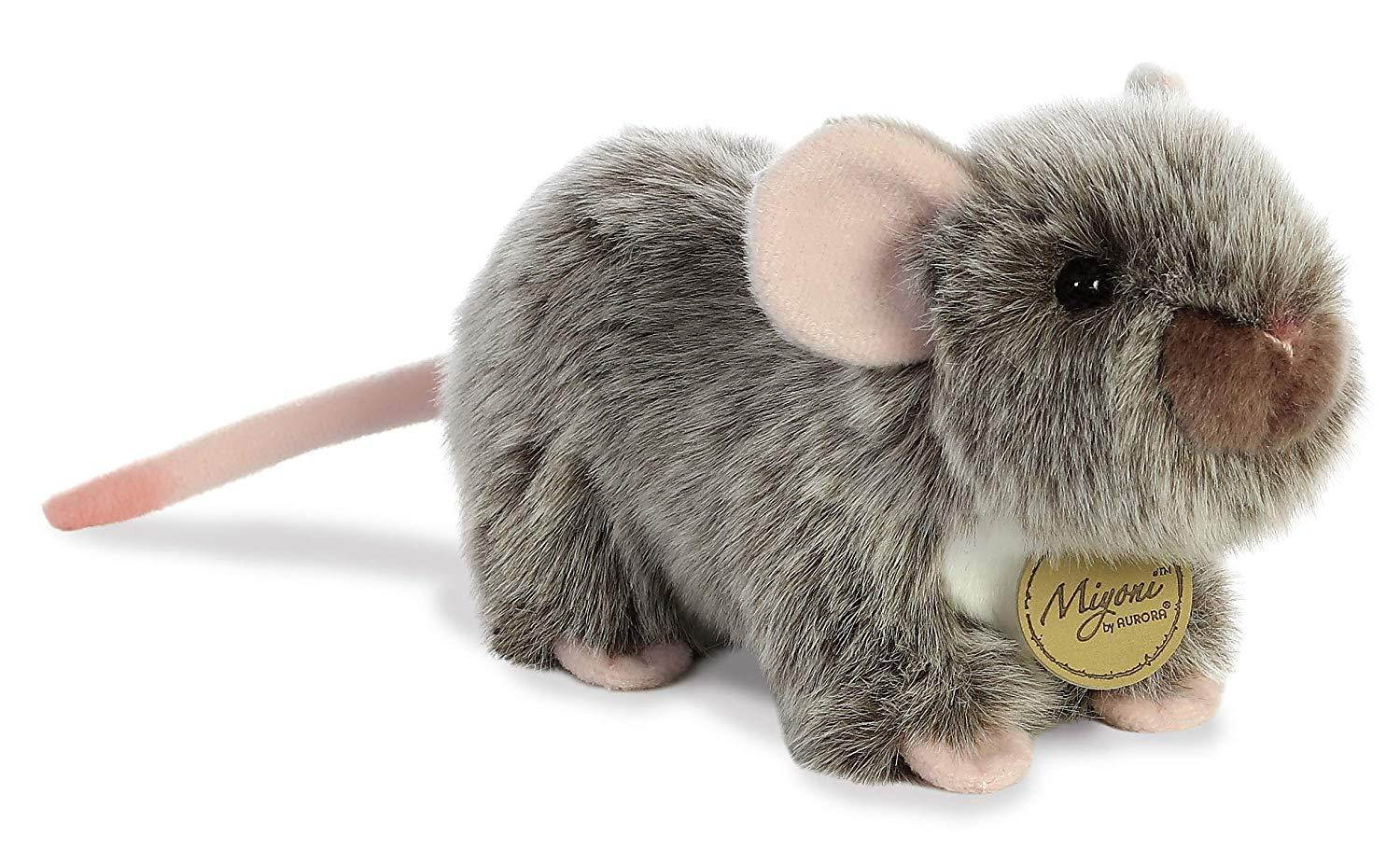 Aurora World  26367 8" Mouse, Grey