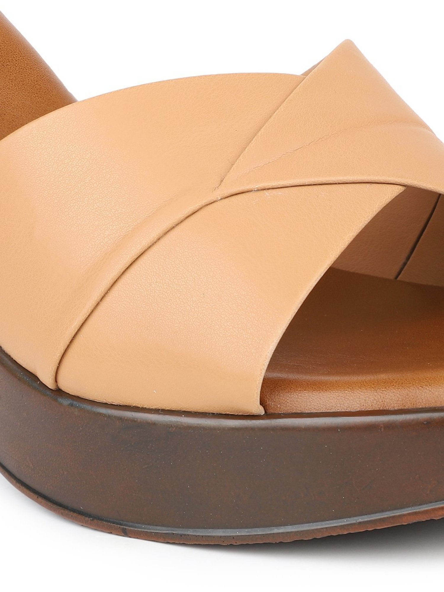 Inc.5 Women's Beige Casual Sandals