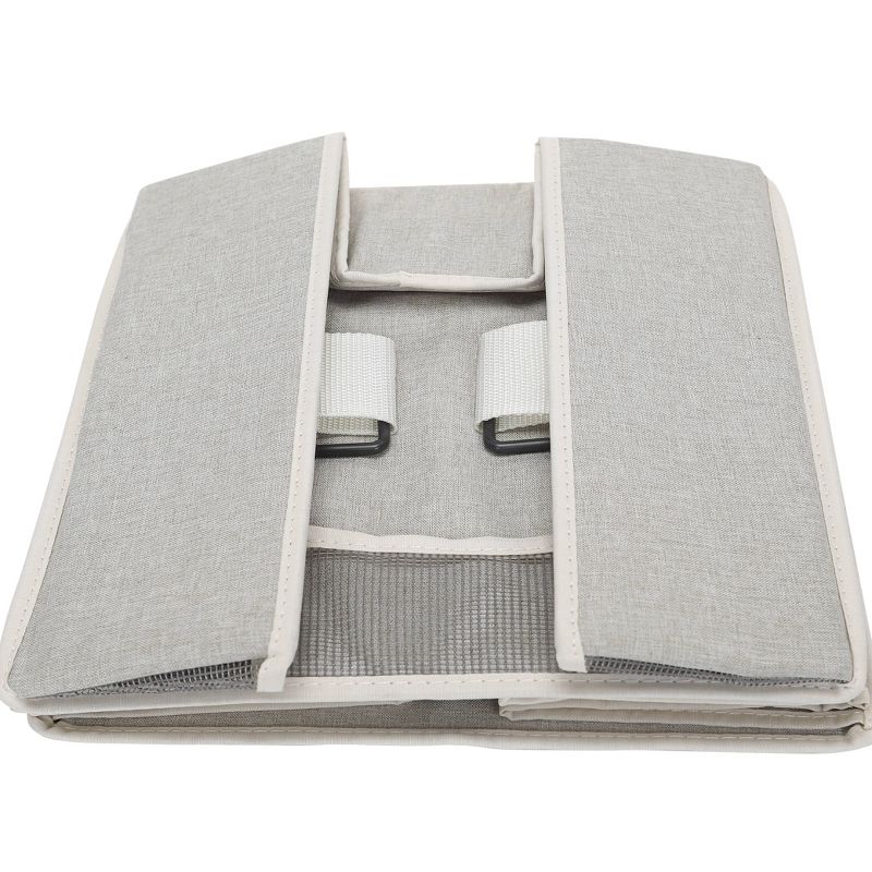 StorageWorks 4 Shelf Hanging Closet Organizer Gray