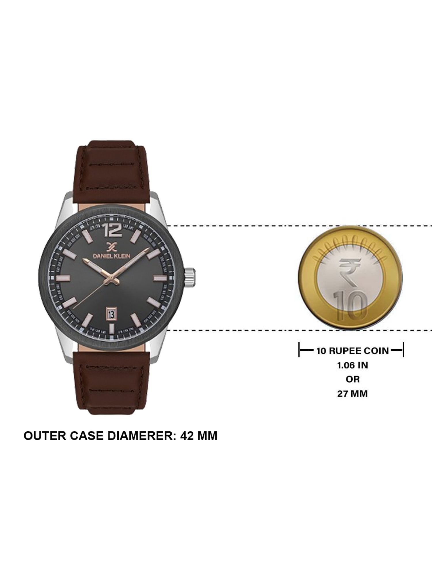 Daniel Klein DK.1.13667-3 Analog Watch for Men