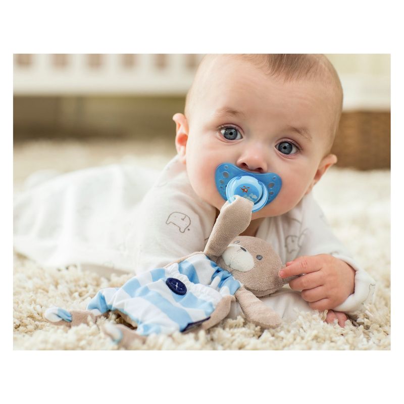 Chicco Pocket Buddies Pacifier Holder - Blue