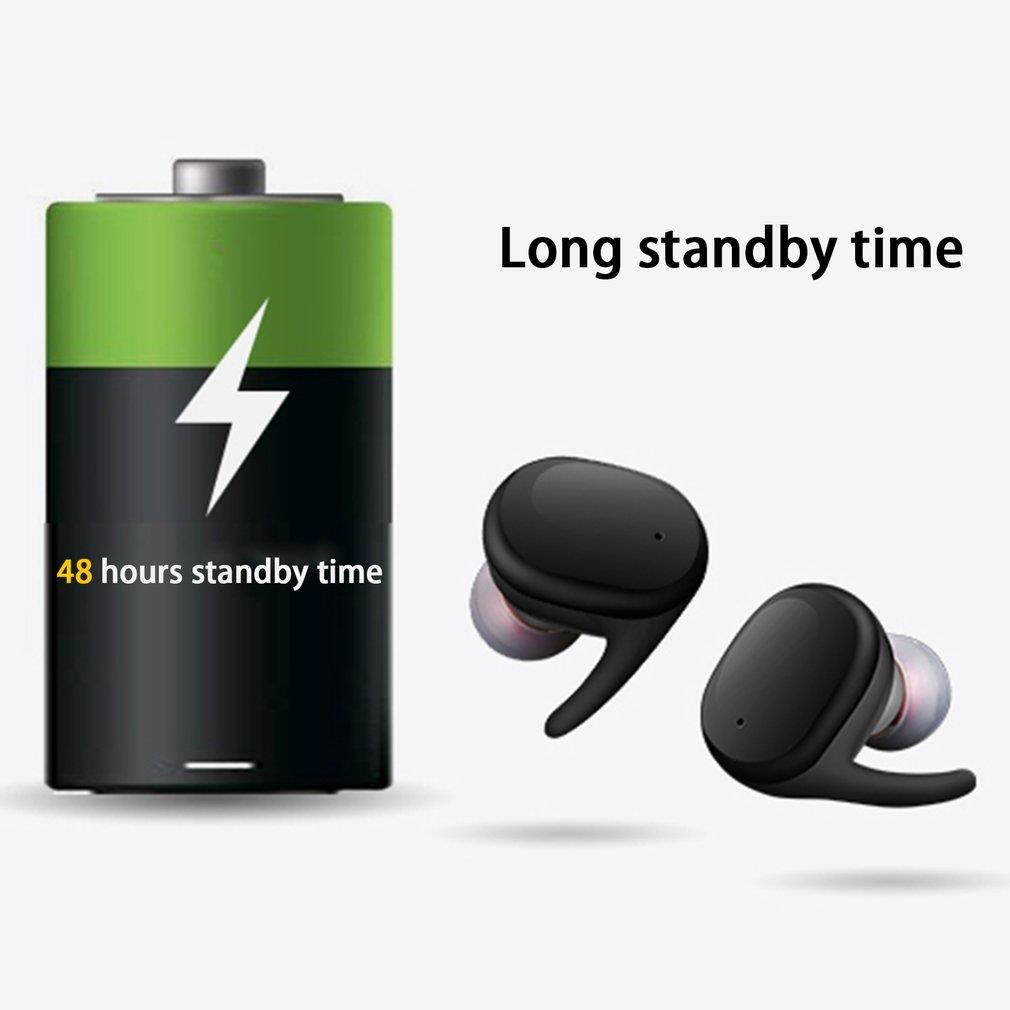 JH-S9100 TWS Waterproof Wireless Earphones Mini Bluetooth Earbuds Sports Bluetooth Headset True Bass Stereo In-Ear Earphone