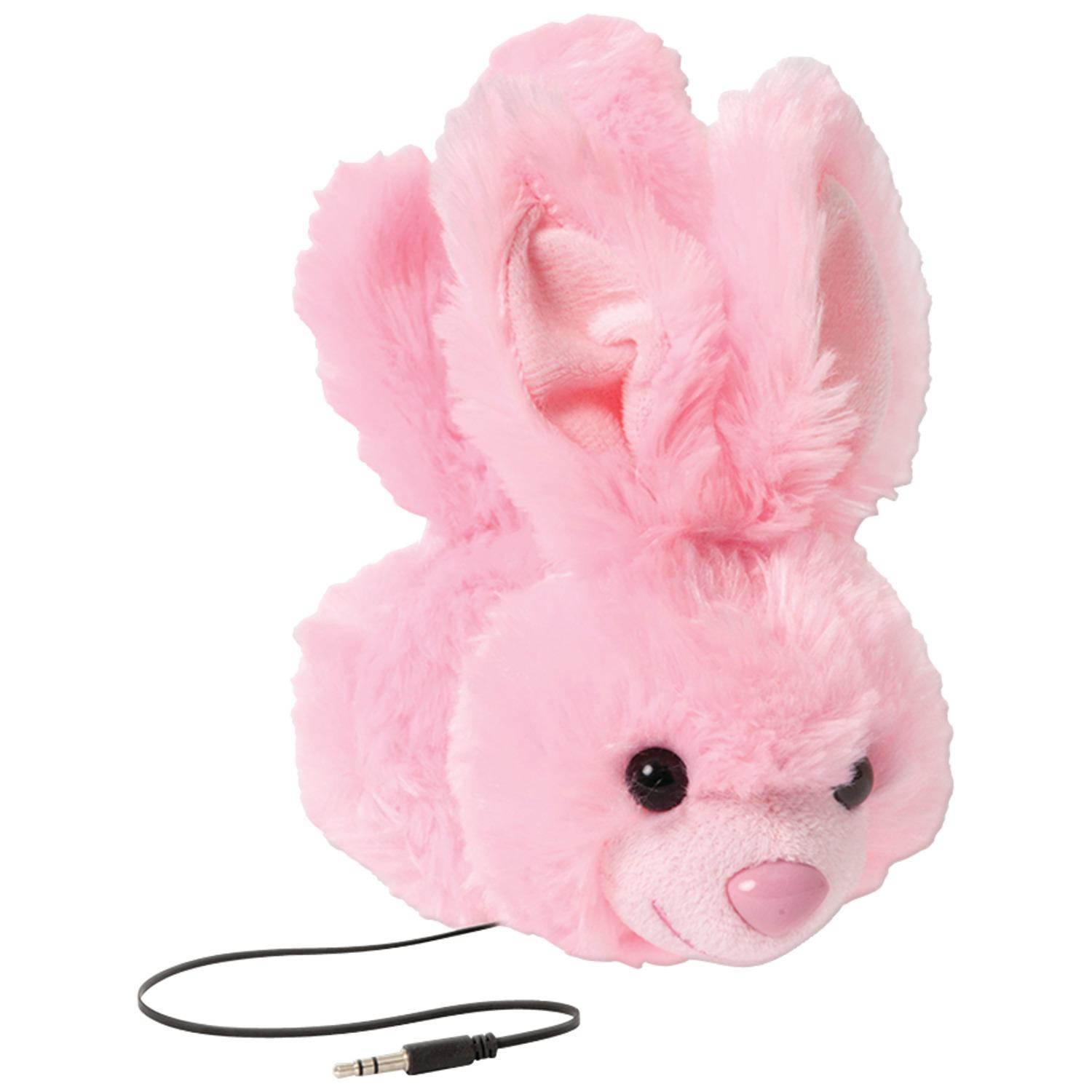 ReTrak ETAUDFBNY Retractable Animalz Headphones (Bunny)