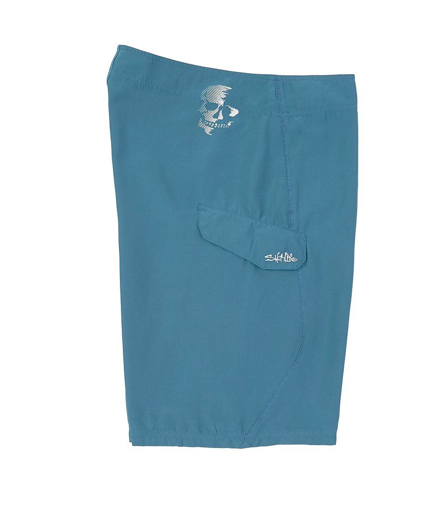 Salt Life Stealth Bomberz 22#double; Outseam Board Shorts