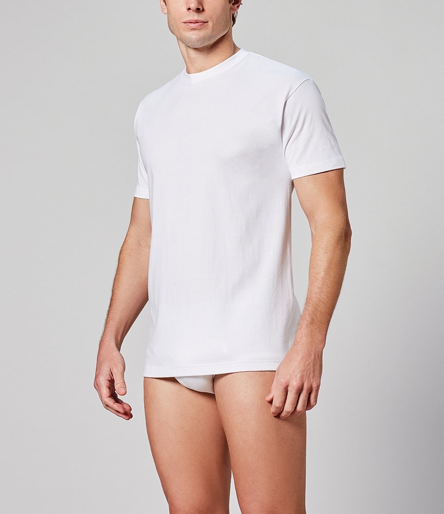 Jockey Signature Pima Cotton V-Neck T-shirts 3-Pack