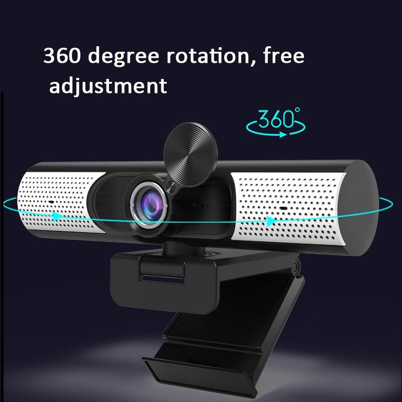 C500 1080P Network Live Broadcast Computer Camera Built-In Speaker