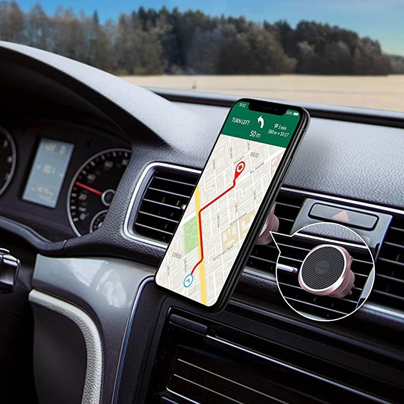 Magnetic Car Phone Mount,  Cell Phone Holder for Car, Universal Magnetic Phone Car Mount for Most Smart Phone