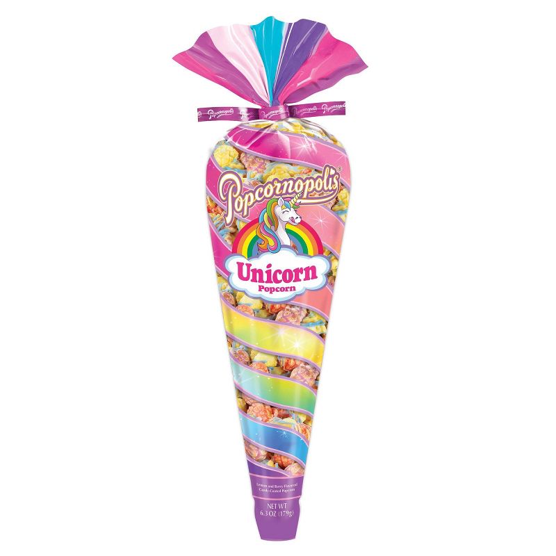 Popcornopolis Unicorn Cone - 8oz