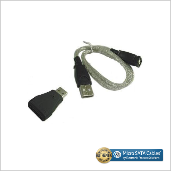 USB to SATA adapter with Blue LED