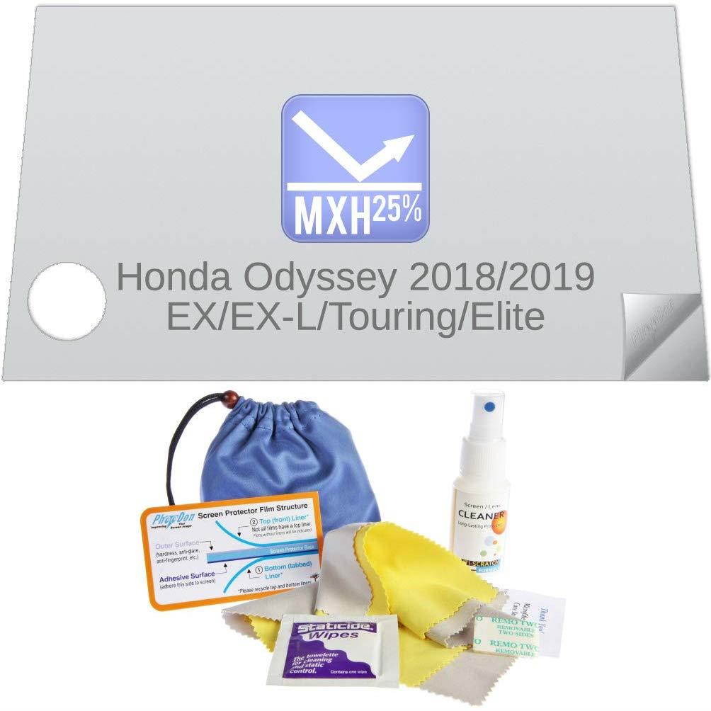 Photodon 25% Anti-Glare Screen Protector Compatible with Honda Odyssey 2018 Touring 8-inch in-Dash Display with Mobile Screen Protector Installation and Care kit