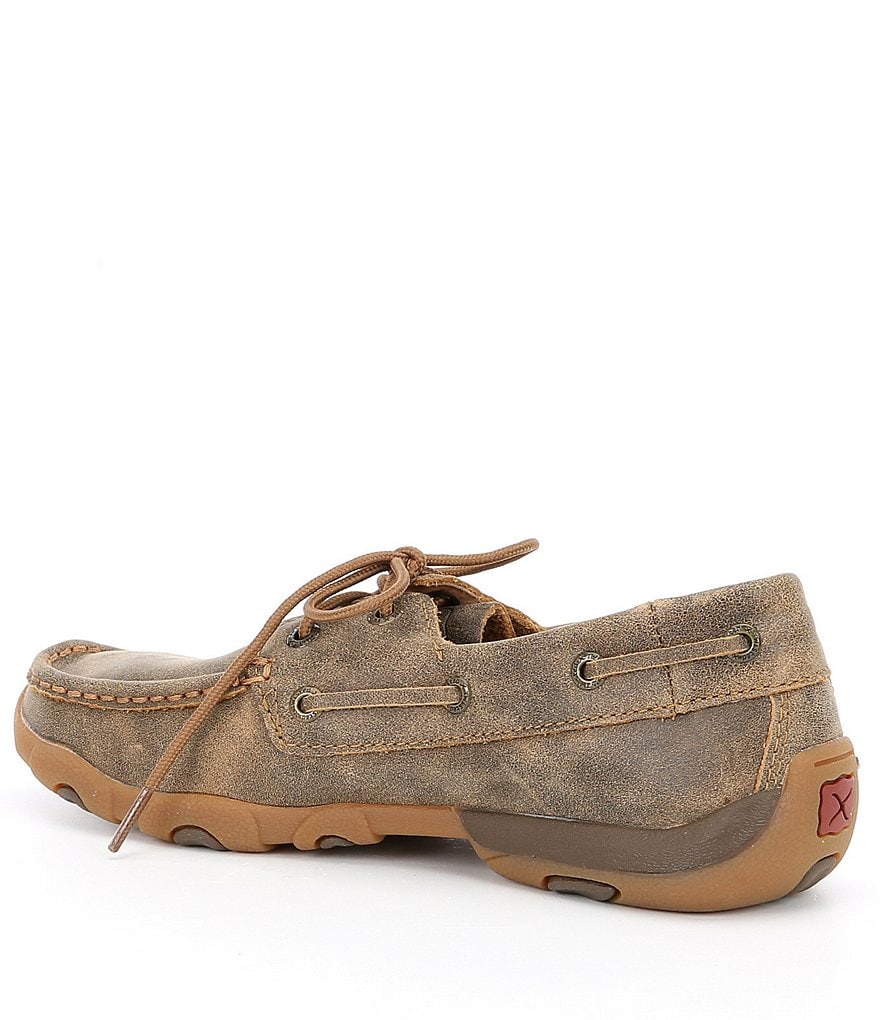 Twisted X Women's Leather Boat Driving Mocs