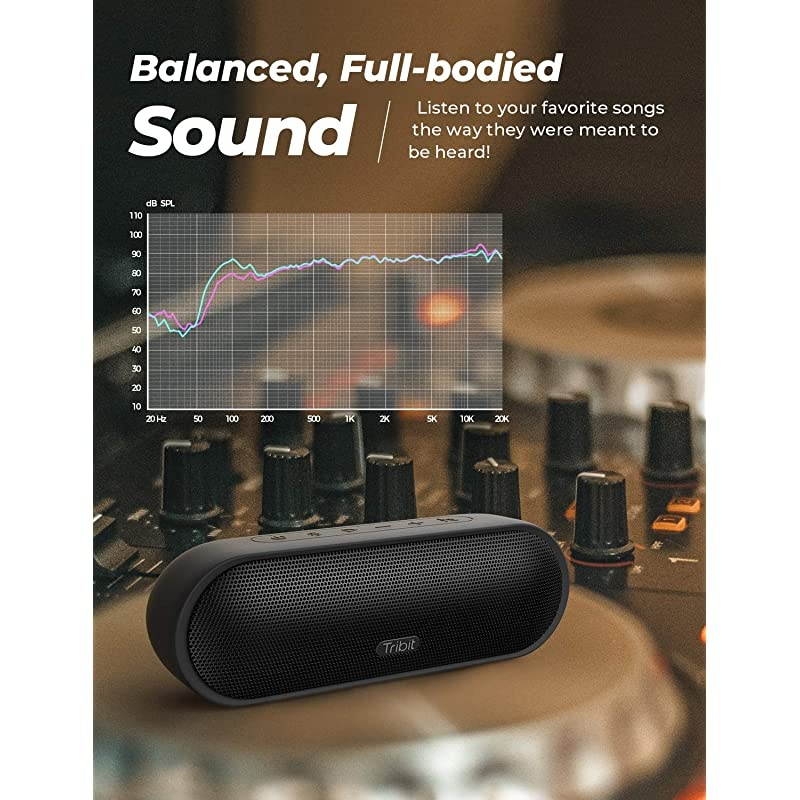 MaxSound Plus Portable Bluetooth Speaker, 24W Wireless Speaker with Powerful Louder Sound, Exceptional XBass, IPX7 Waterproof, 20-Hour Playtime, 100ft Bluetooth Rang for Party, Travel, Outdoor