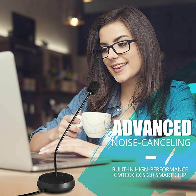 35MM PC Microphone Professional Recording Condenser Microphone Compatible with PC Laptop iPhone iPad SingingVoice RecordingYouTubeSkypeGaming35mm PC Microphone Plug and Play