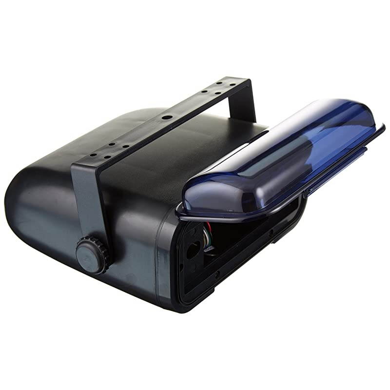 Durable Universal Marine Stereo Cover Water Resistant Boat Radio Protector Shield with FlipUp Door Neoprene Gasket Compatible with Dual Shaft DIN Style Stereos  PLMRCB3