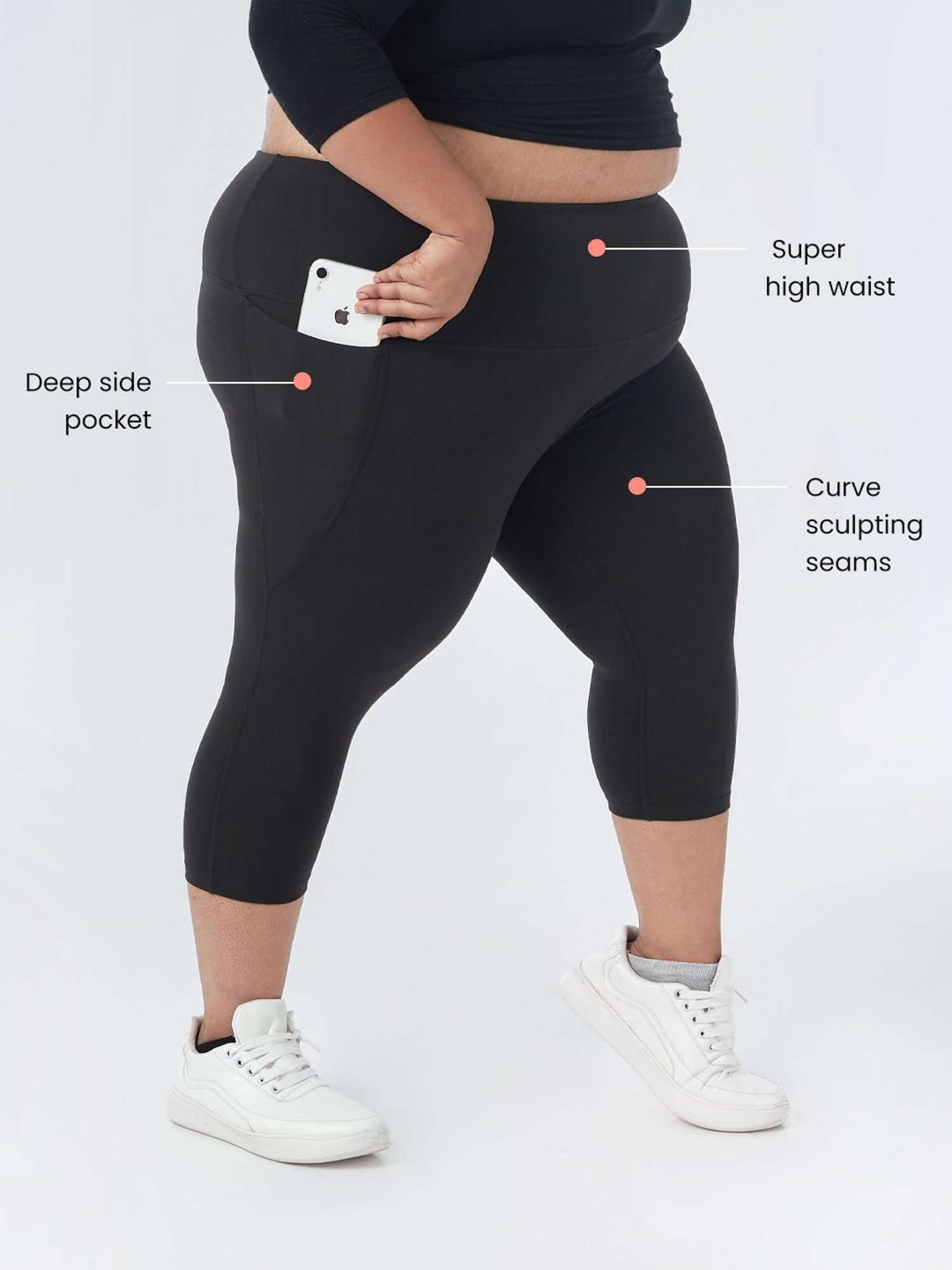 BlissClub Black The Ultimate Capris