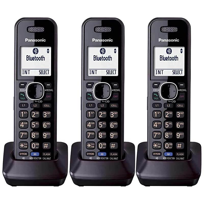 KXTGA950B Dect 60 Handset 2Line Landline Cordless Expansion Handset 3Pack