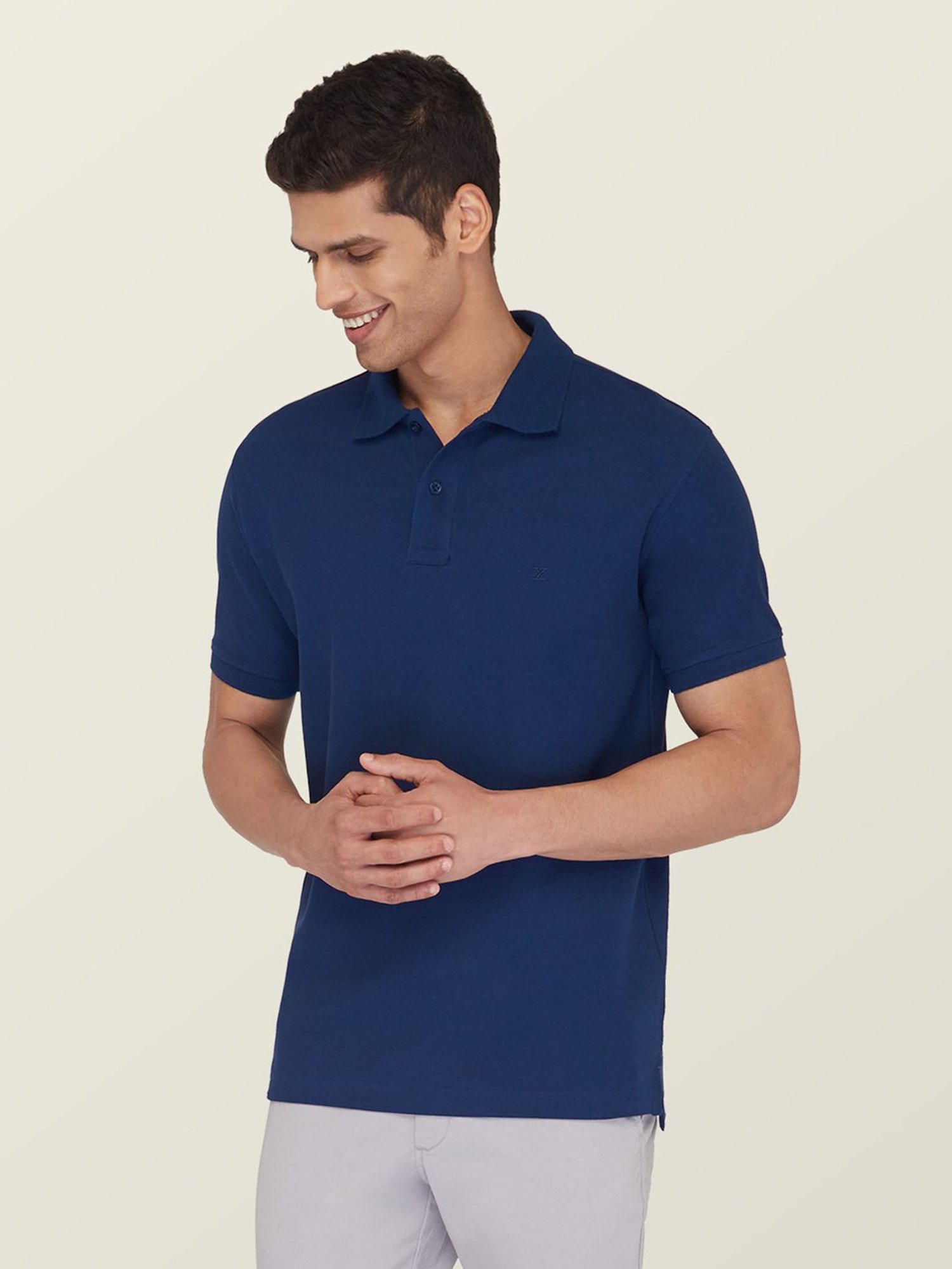 XYXX Navy Polo T-Shirt